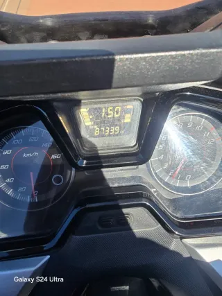 Honda 125cc Scooter Gris/negro ano 2018