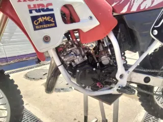 Honda CR 125 1991 Motocross Roja/Blanca
