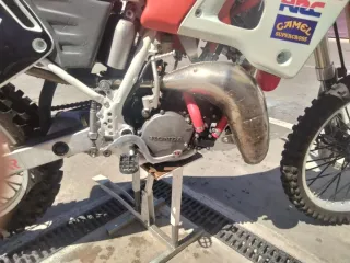 Honda CR 125 1991 Motocross Roja/Blanca
