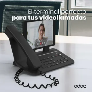 Teléfono Fijo móvil ADOC D30 Negro precintado