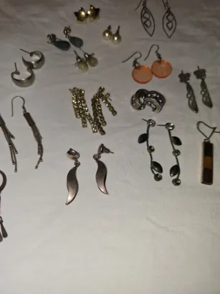 Gran Lote Joyero: 15 Pares de Pendientes