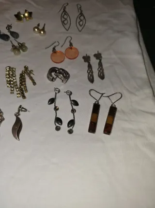 Gran Lote Joyero: 15 Pares de Pendientes