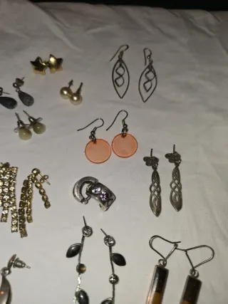 Gran Lote Joyero: 15 Pares de Pendientes