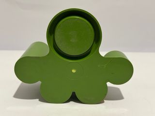 Portapenne vintage anni 70 plastica colorata
