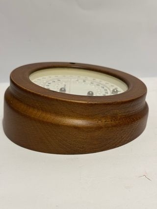 Calendario Perpetuo Vintage Legno Anni '60/'70