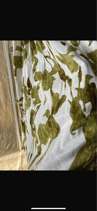 Vestito leggero cotone floreale taglia unica L