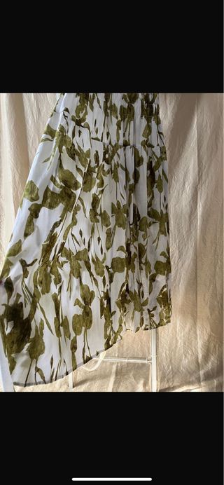 Vestito leggero cotone floreale taglia unica L