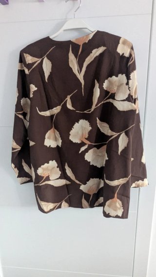Blusa Jacqmar floral o Camisa Atmósfera estampada