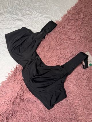 Sujetador talla grande negro
