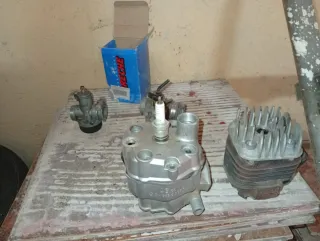 Cilindro y culata 49cc moto