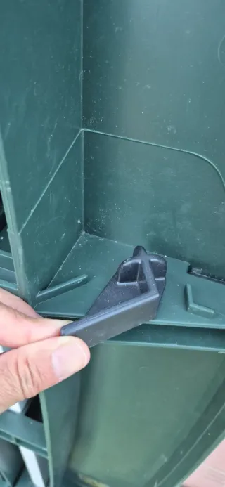 Mesa de exterior extensible.