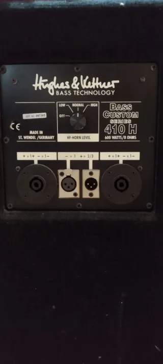 Pantalla Bajo Hughes & Kettner 410H 600W