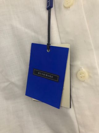 Camisa Rushmore Blanca Manga Corta