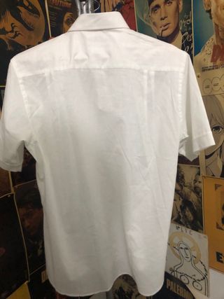 Camisa Rushmore Blanca Manga Corta