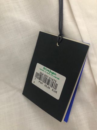 Camisa Rushmore Blanca Manga Corta