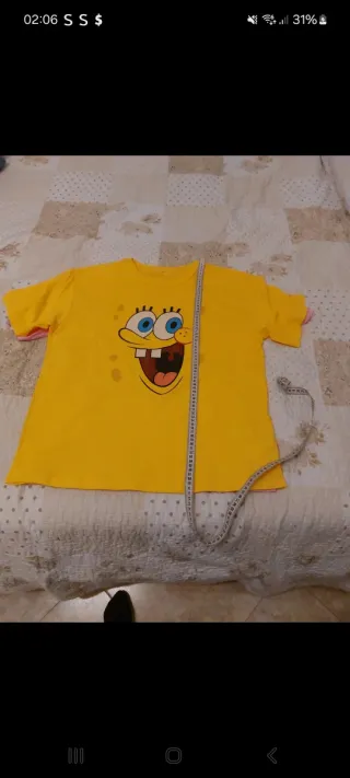 Set 2 magliette Spongebob + Patrick Stella