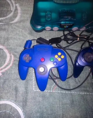 Nintendo 64 Turquesa + 2 Mandos