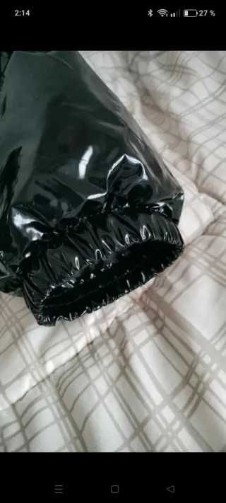 Abrigo Trapstar Negro Brillante