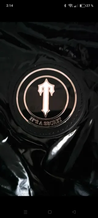 Abrigo Trapstar Negro Brillante