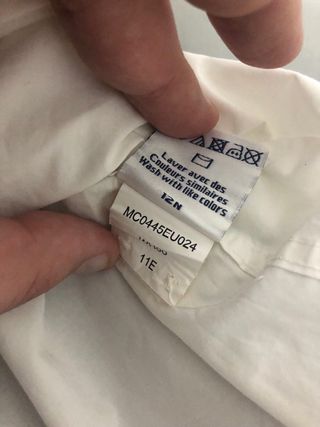 Camisa Façonnable Blanca Manga Corta