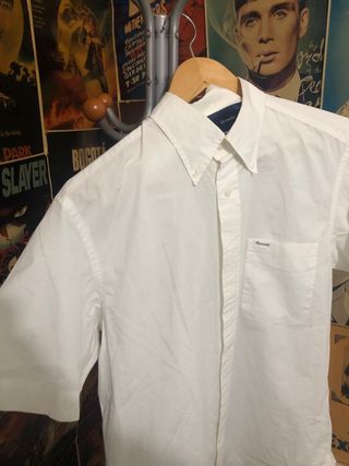 Camisa Façonnable Blanca Manga Corta