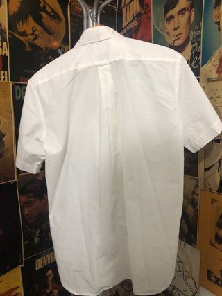 Camisa Façonnable Blanca Manga Corta