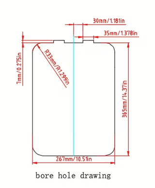 Fregadero Negro Abatible Camper/Caravana Nuevo