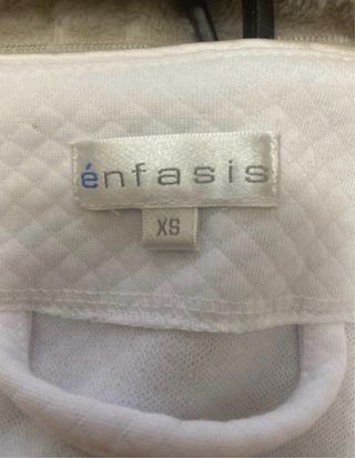 Bata El Corte Inglés Blanca Talla XS Marca Énfasis