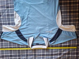 Polo Asics uomo azzurro