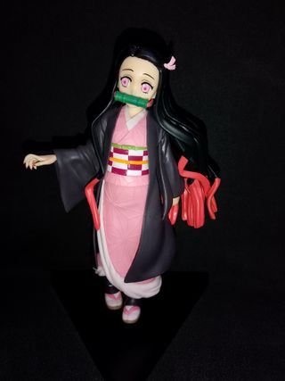 anime figure nezuko 16 cm demon slayer manga
