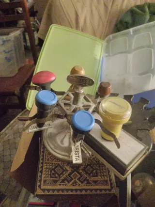 Soporte carrusel para sellos