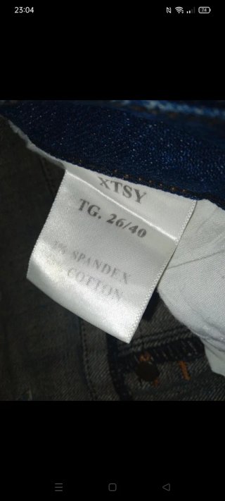 Jeans donna blu taglia XS