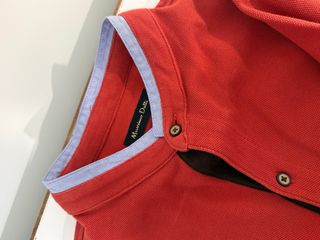 Polo Massimo Dutti Rojo