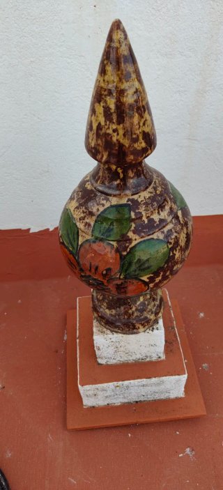 Remates de cerámica, pináculos o bolas de remate