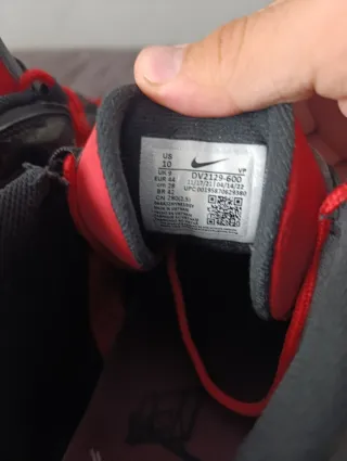 Nike Air More Uptempo '96 Rojo/Negro