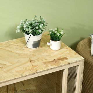 Terrario para Reptiles de Madera, Terrario para Reptiles con Paneles de Malla y Puertas de Vidrio Deslizantes, Reptilario Multiusos, para Camaleón, Lagartijas, Serpiente, 40X80X40 Cm