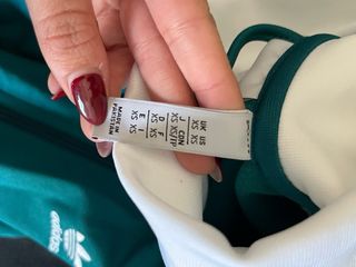 Chándal Adidas Verde Azulado y Blanco