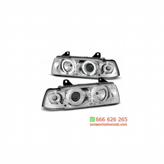 FAROS ÁNGEL LED UNA PIEZA BMW SERIE 3 E36 COUPE +