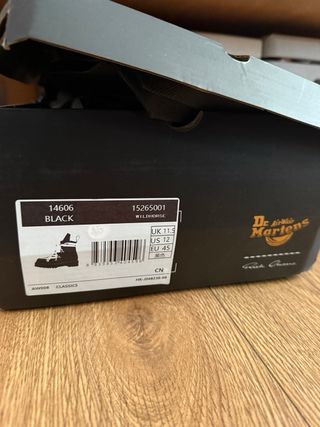 Botas Dr. Martens x Rick Owens Negras