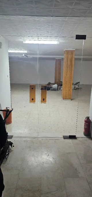 Puertas de Cristal con premarco