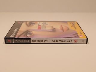 RESIDENT EVIL CODE VERONICA X Ps2 PAL ESPAÑA