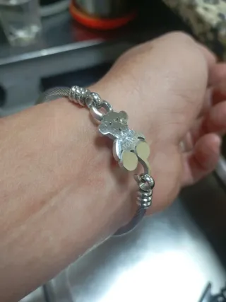 Pulsera Tous Oso Plata