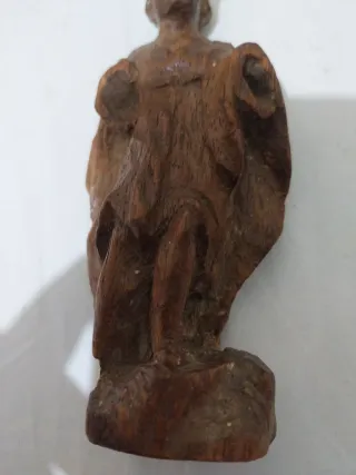 Talla XVII madera General romano APIO CAECO