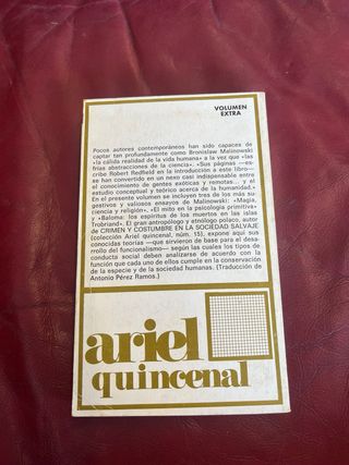 Magia, Ciencia y Religión - B. Malinowski