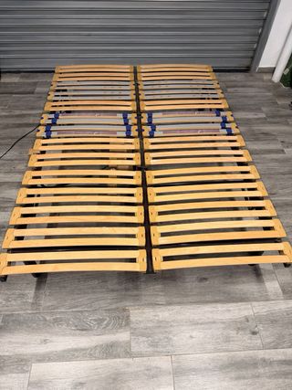 Cama Articulada Eléctrica Madera y Metal