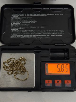 Cadena de oro 18k