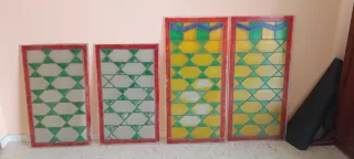 Cristales decorativos de colores