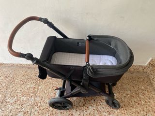 Carro de bebé Jane gris y marrón
