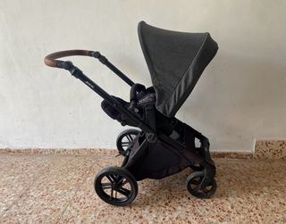 Carro de bebé Jane gris y marrón