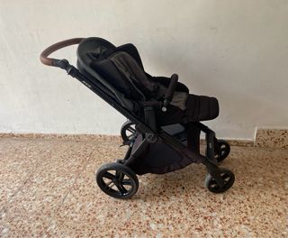Carro de bebé Jane gris y marrón